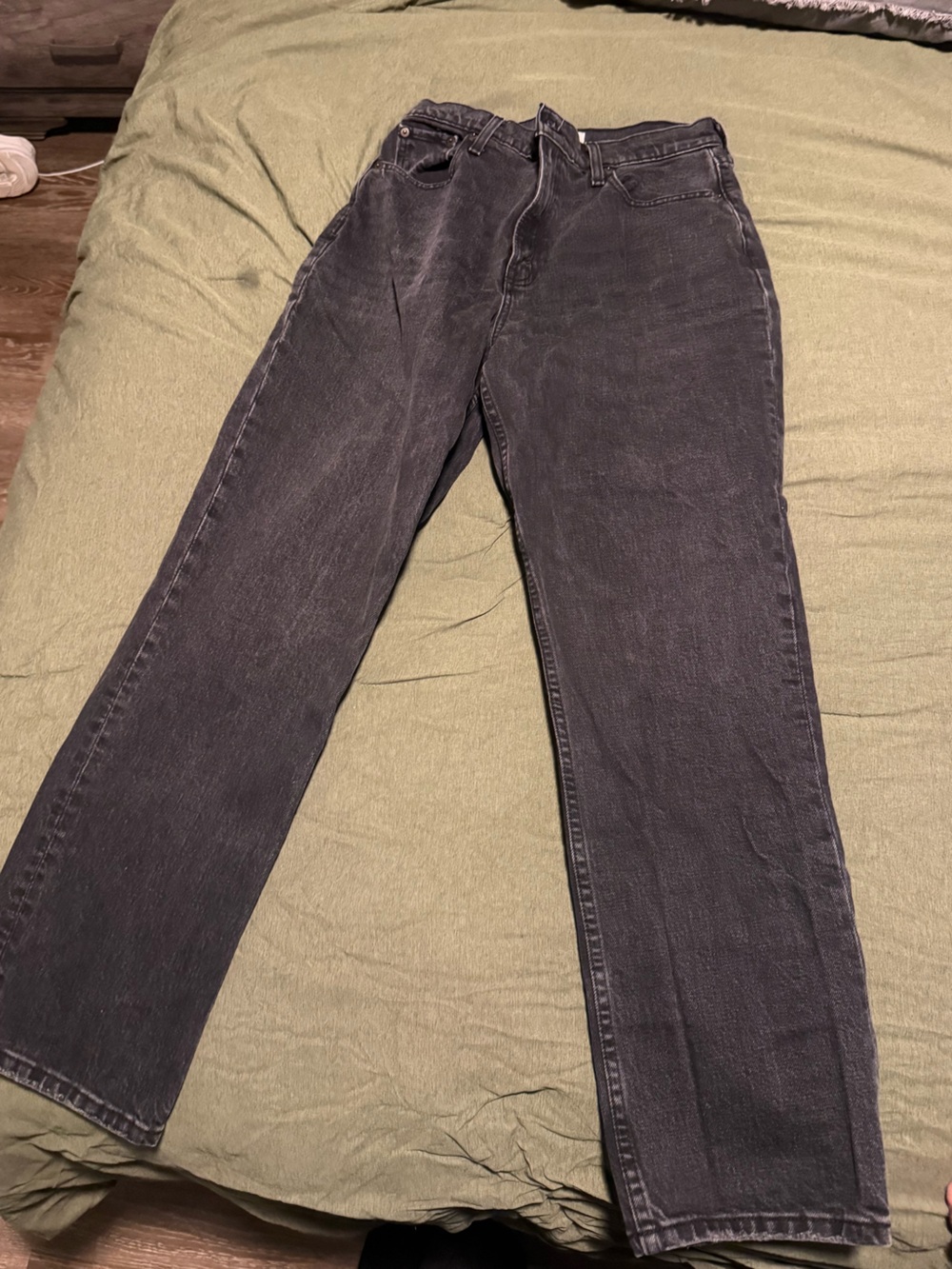 Abercrombie & Fitch The 90s Straight Ultra High Rise